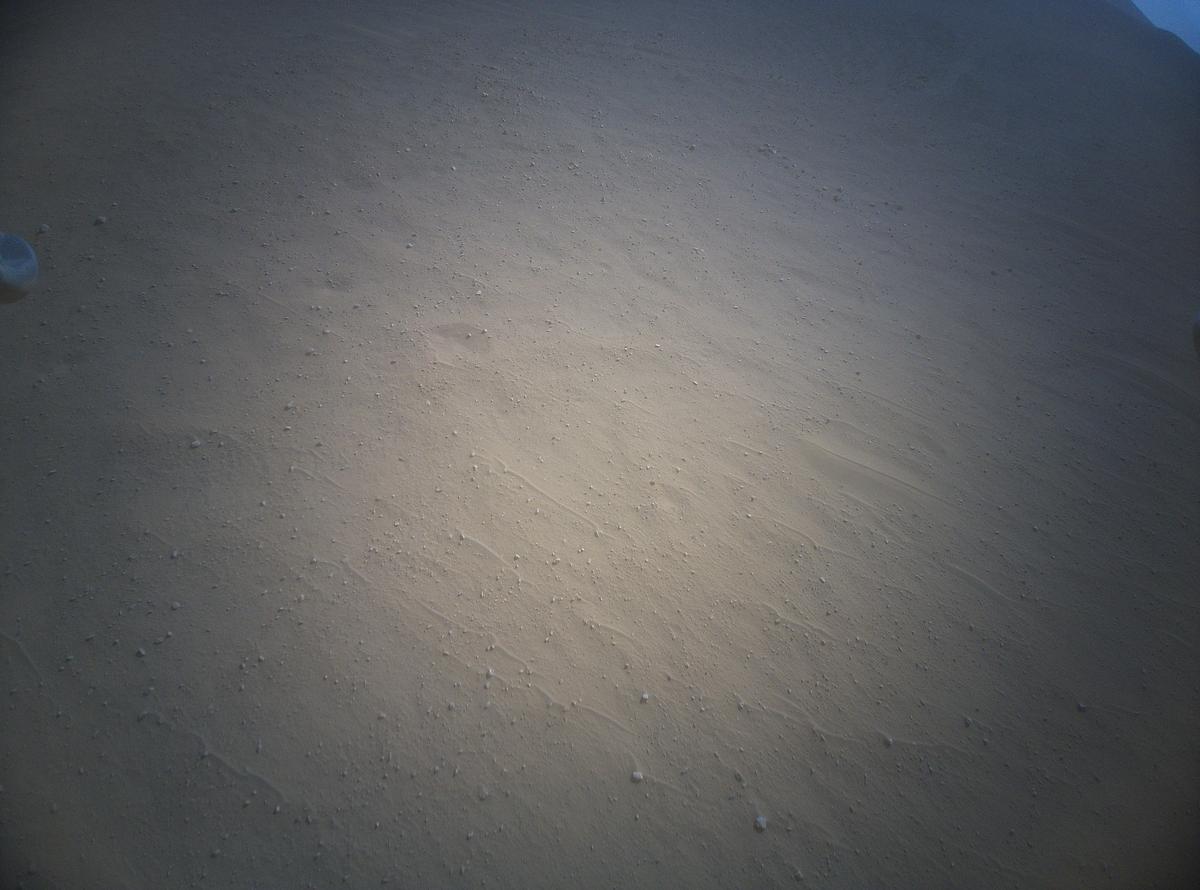 This image was taken by HELI_RTE onboard NASA's Mars rover Perseverance on Sol 717