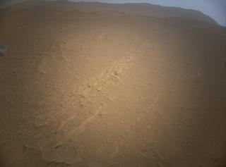 View image taken on Mars, Mars Helicopter Sol 717: Color Camera