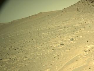 View image taken on Mars, Mars Perseverance Sol 718: Left Navigation Camera (Navcam)