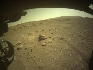 View image taken on Mars, Mars Perseverance Sol 719: Front Left Hazard Avoidance Camera (Hazcam)