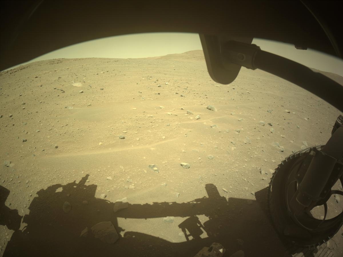 This image was taken by FRONT_HAZCAM_RIGHT_A onboard NASA's Mars rover Perseverance on Sol 719