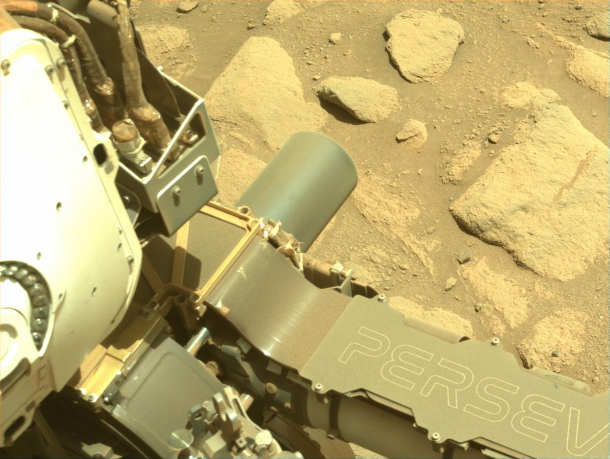 This image was taken by NAVCAM_LEFT onboard NASA's Mars rover Perseverance on Sol 721
