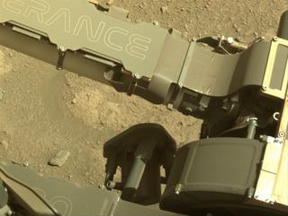 View image taken on Mars, Mars Perseverance Sol 721: Left Navigation Camera (Navcam)