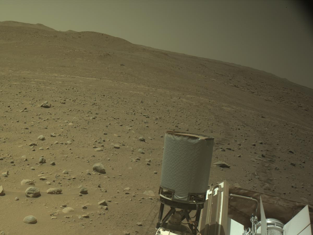 This image was taken by NAVCAM_RIGHT onboard NASA's Mars rover Perseverance on Sol 727