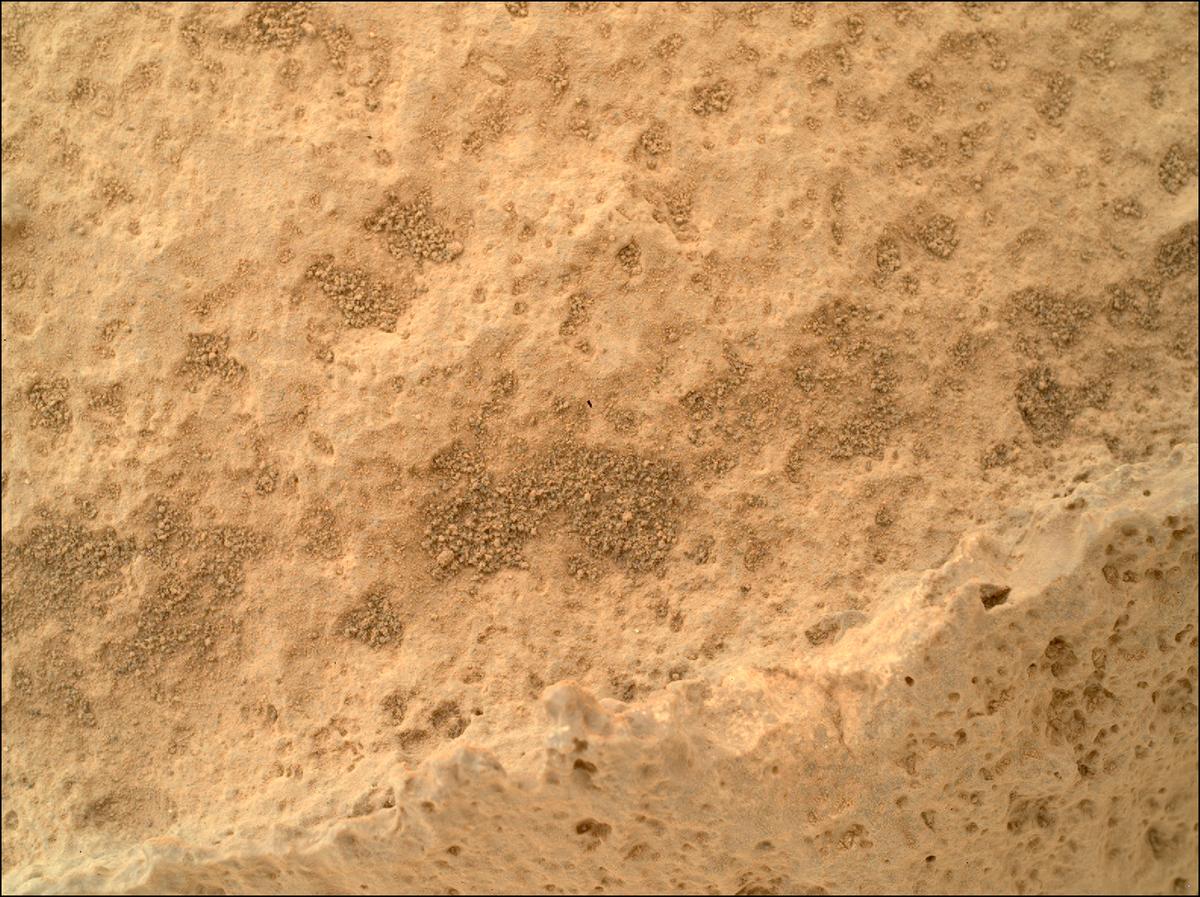 This image was taken by SHERLOC_WATSON onboard NASA's Mars rover Perseverance on Sol 727