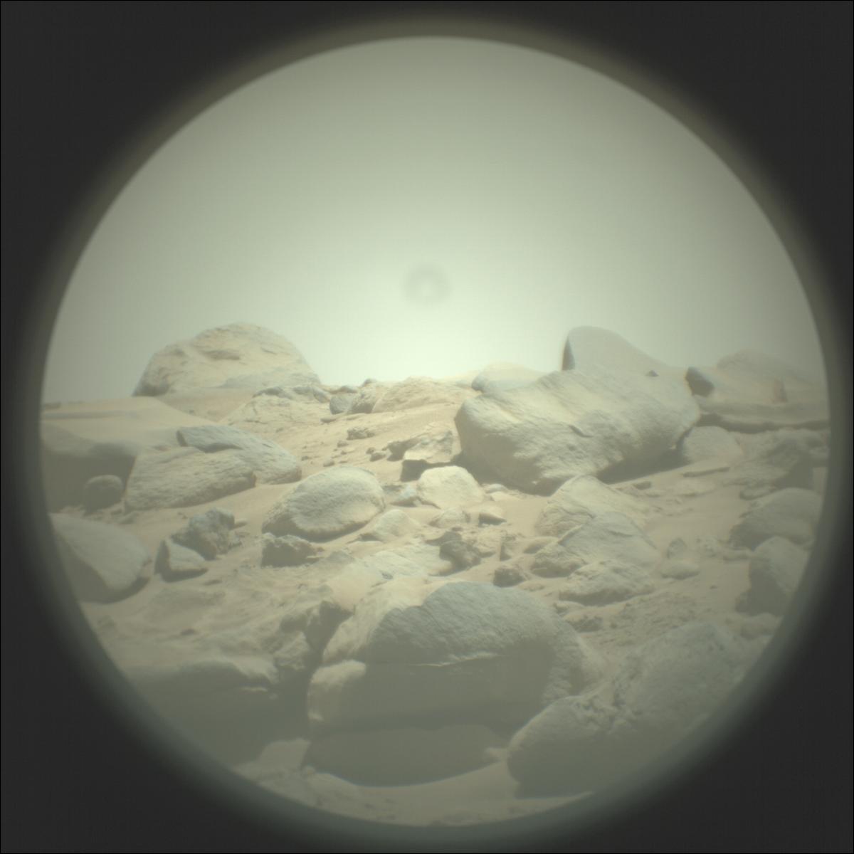 This image was taken by SUPERCAM_RMI onboard NASA's Mars rover Perseverance on Sol 728