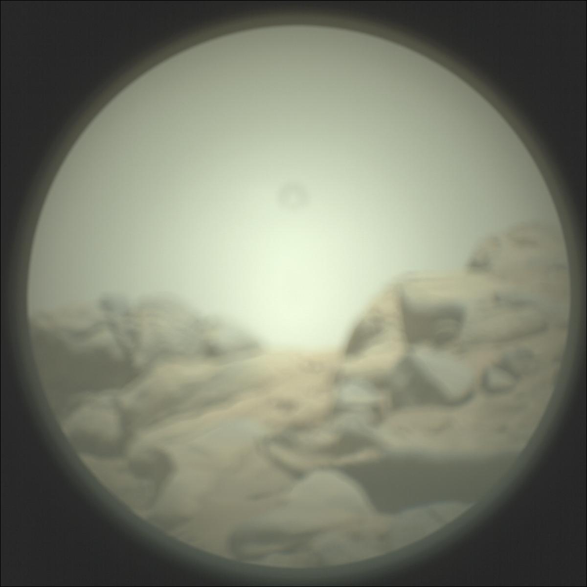 This image was taken by SUPERCAM_RMI onboard NASA's Mars rover Perseverance on Sol 728