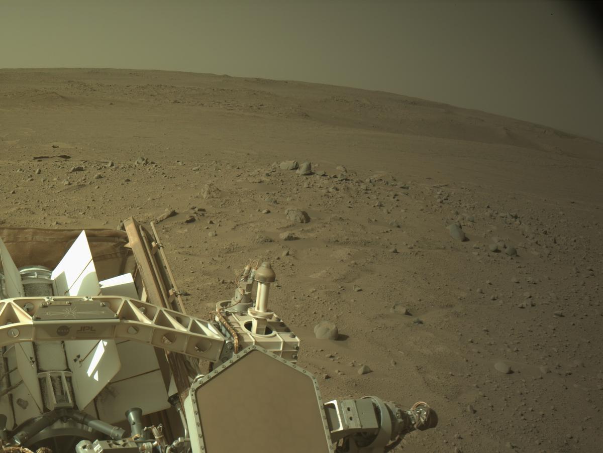 This image was taken by NAVCAM_RIGHT onboard NASA's Mars rover Perseverance on Sol 731