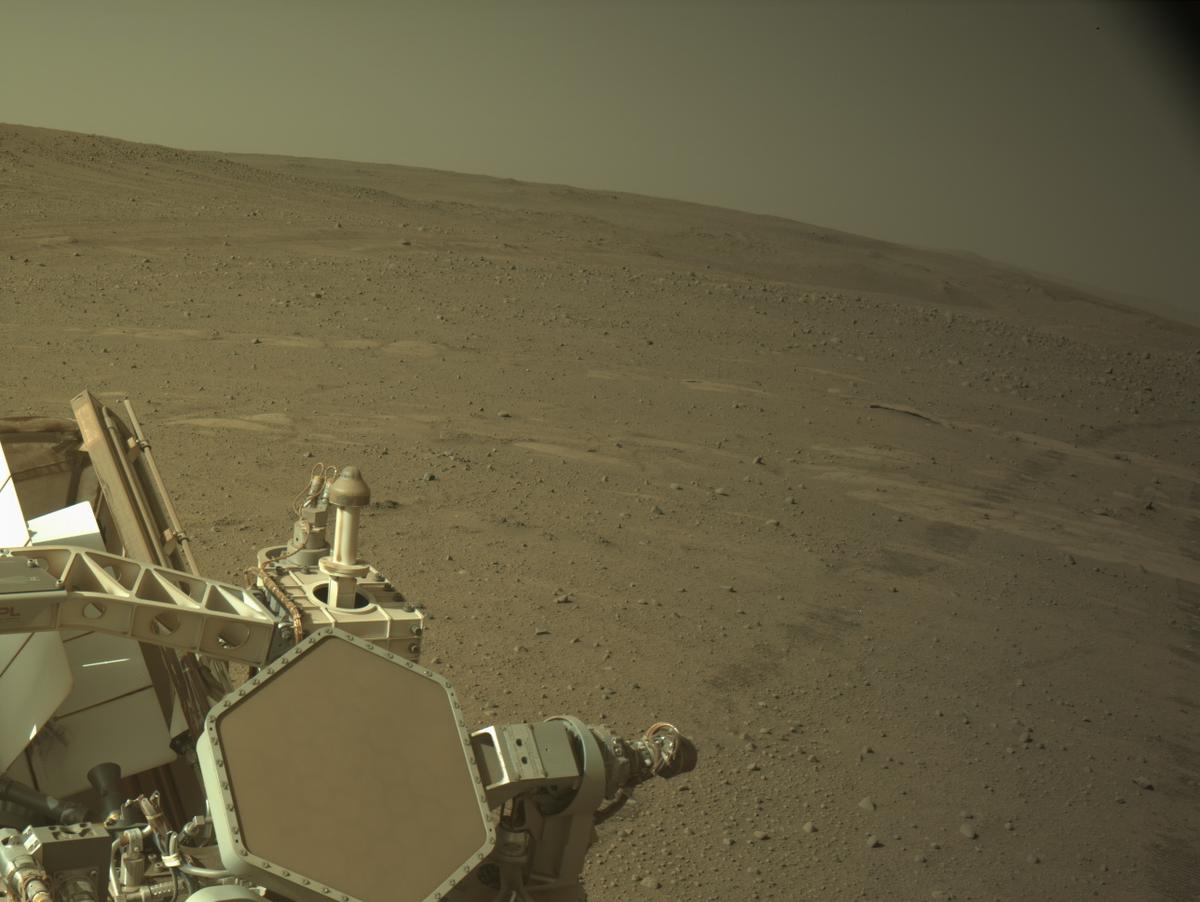 This image was taken by NAVCAM_RIGHT onboard NASA's Mars rover Perseverance on Sol 732