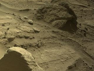 View image taken on Mars, Mars Perseverance Sol 736: Left Navigation Camera (Navcam)