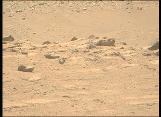 View image taken on Mars, Mars Perseverance Sol 737: Left Mastcam-Z Camera