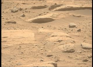 View image taken on Mars, Mars Perseverance Sol 738: Left Mastcam-Z Camera