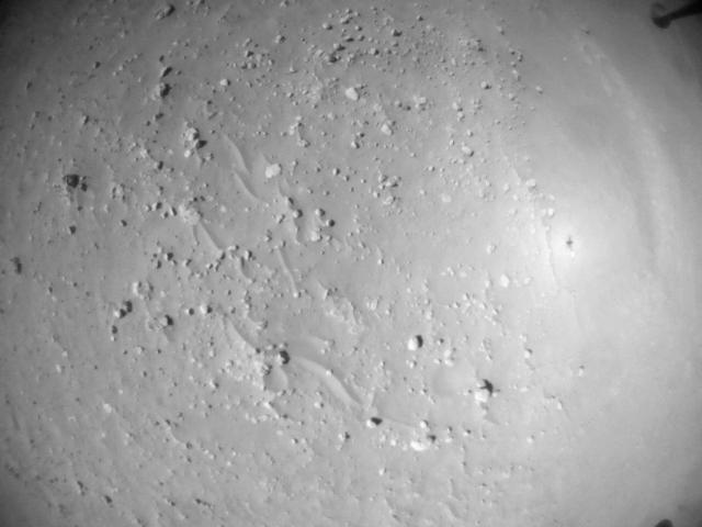 This image was taken by HELI_NAV onboard NASA's Mars rover Perseverance on Sol 741