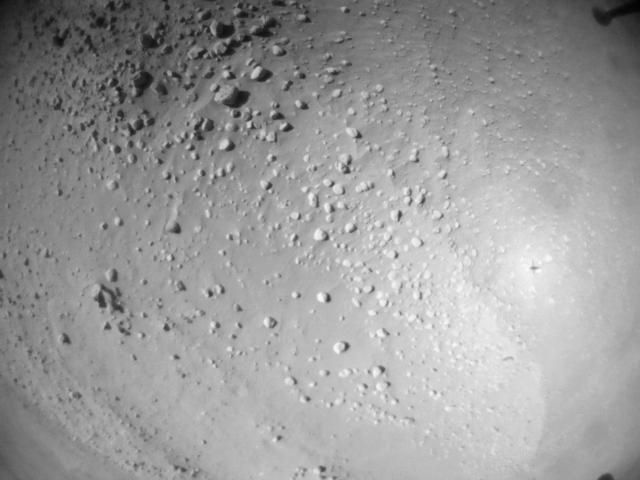 This image was taken by HELI_NAV onboard NASA's Mars rover Perseverance on Sol 741