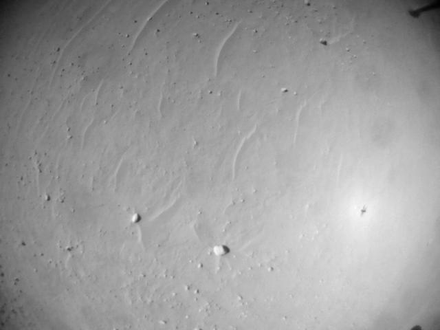 This image was taken by HELI_NAV onboard NASA's Mars rover Perseverance on Sol 741