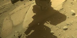 View image taken on Mars, Mars Perseverance Sol 743: Front Right Hazard Avoidance Camera (Hazcam)