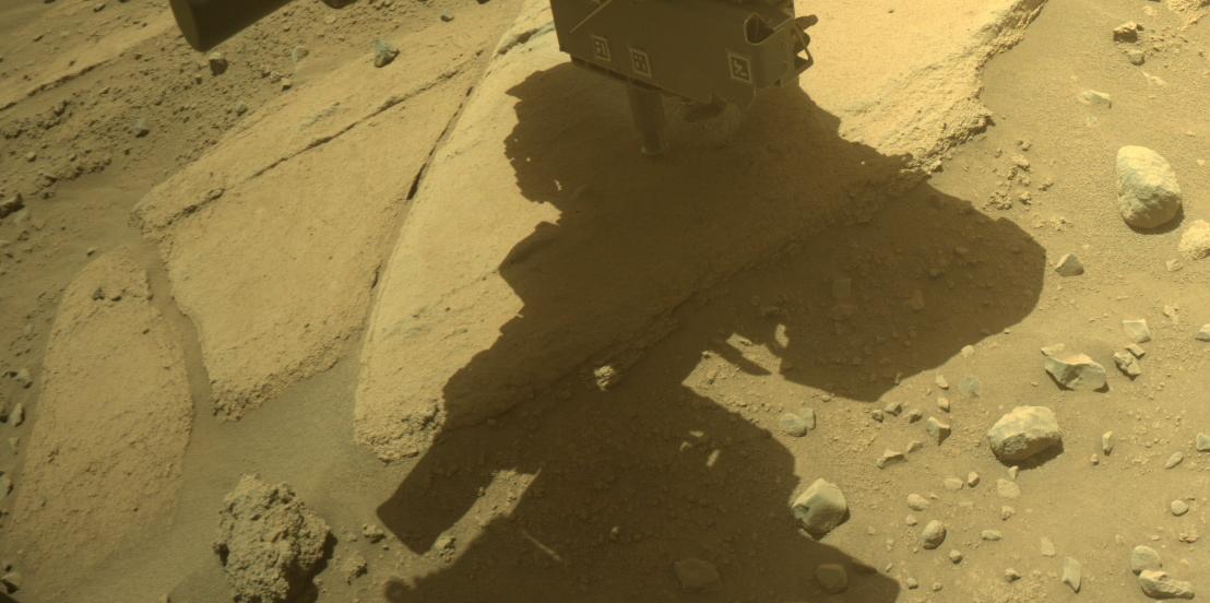 This image was taken by FRONT_HAZCAM_RIGHT_A onboard NASA's Mars rover Perseverance on Sol 744