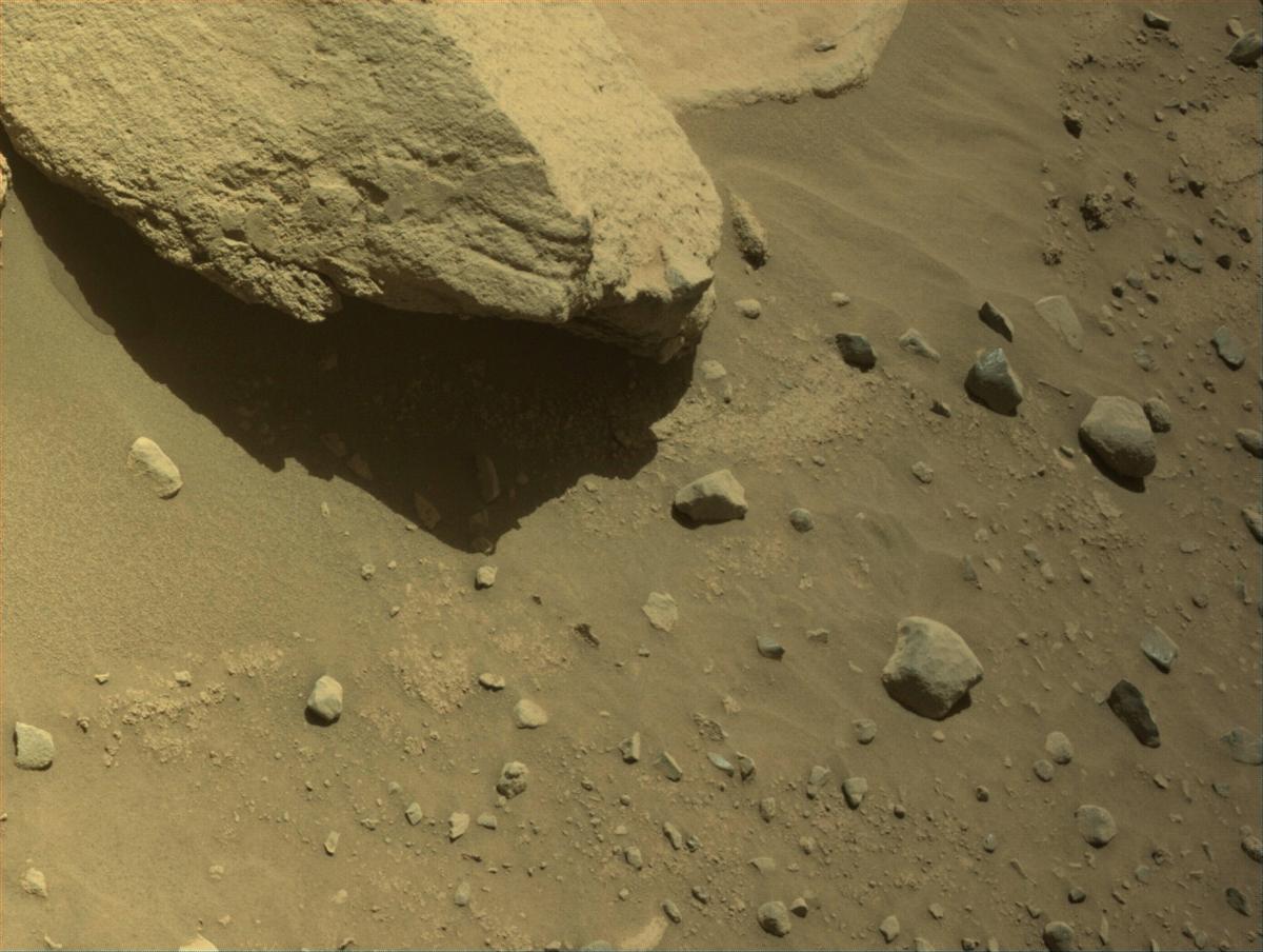 This image was taken by NAVCAM_LEFT onboard NASA's Mars rover Perseverance on Sol 744