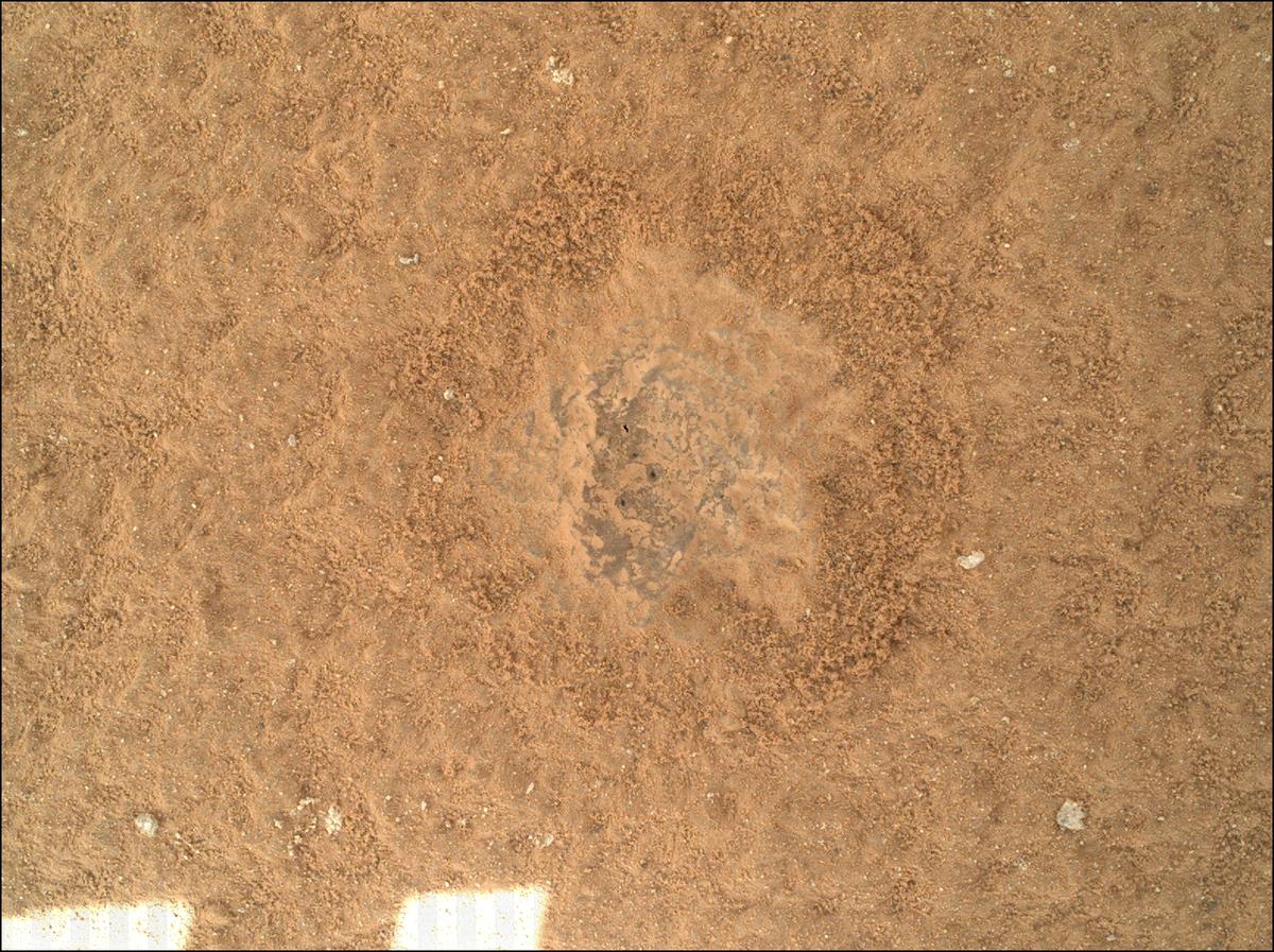 This image was taken by SHERLOC_WATSON onboard NASA's Mars rover Perseverance on Sol 747