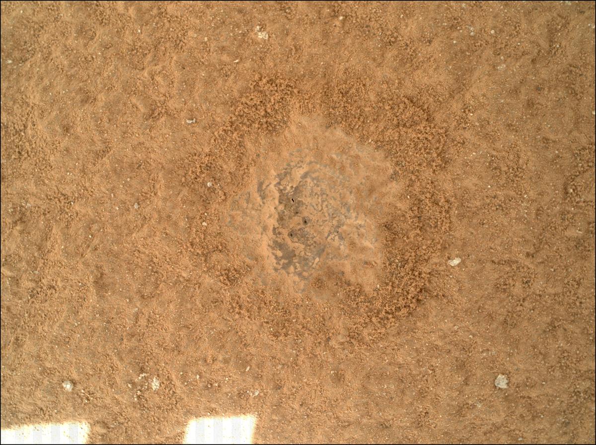 This image was taken by SHERLOC_WATSON onboard NASA's Mars rover Perseverance on Sol 747