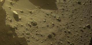 View image taken on Mars, Mars Perseverance Sol 749: Front Left Hazard Avoidance Camera (Hazcam)