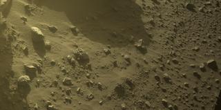 View image taken on Mars, Mars Perseverance Sol 749: Front Left Hazard Avoidance Camera (Hazcam)