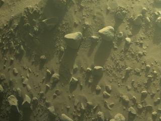 View image taken on Mars, Mars Perseverance Sol 749: Front Right Hazard Avoidance Camera (Hazcam)