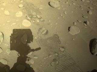 View image taken on Mars, Mars Perseverance Sol 753: Left Navigation Camera (Navcam)