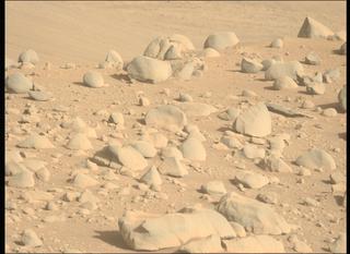 View image taken on Mars, Mars Perseverance Sol 753: Left Mastcam-Z Camera