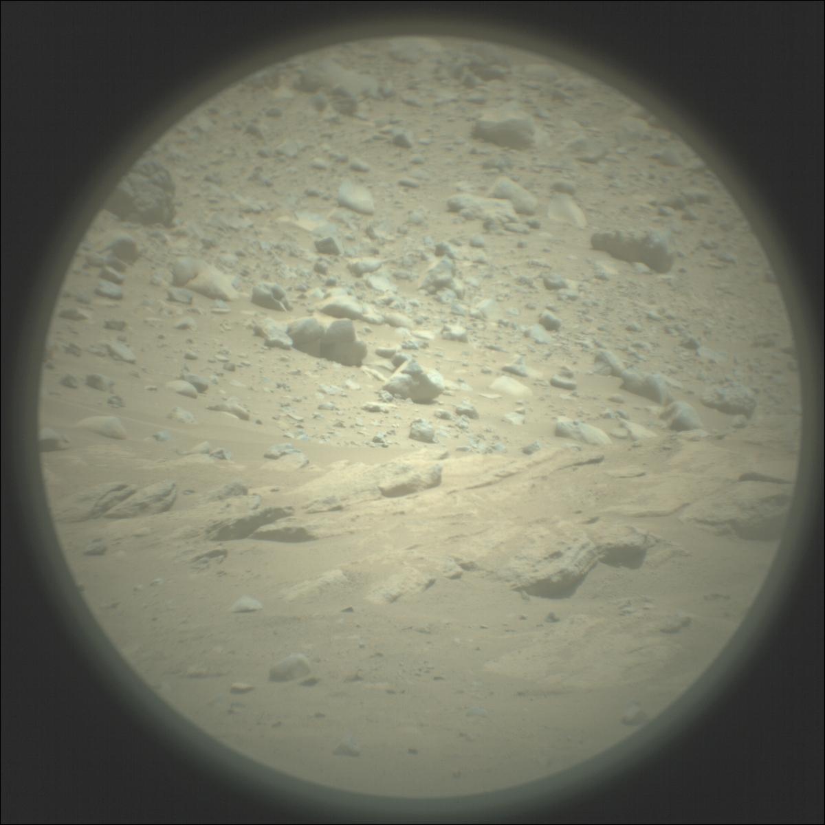 This image was taken by SUPERCAM_RMI onboard NASA's Mars rover Perseverance on Sol 754