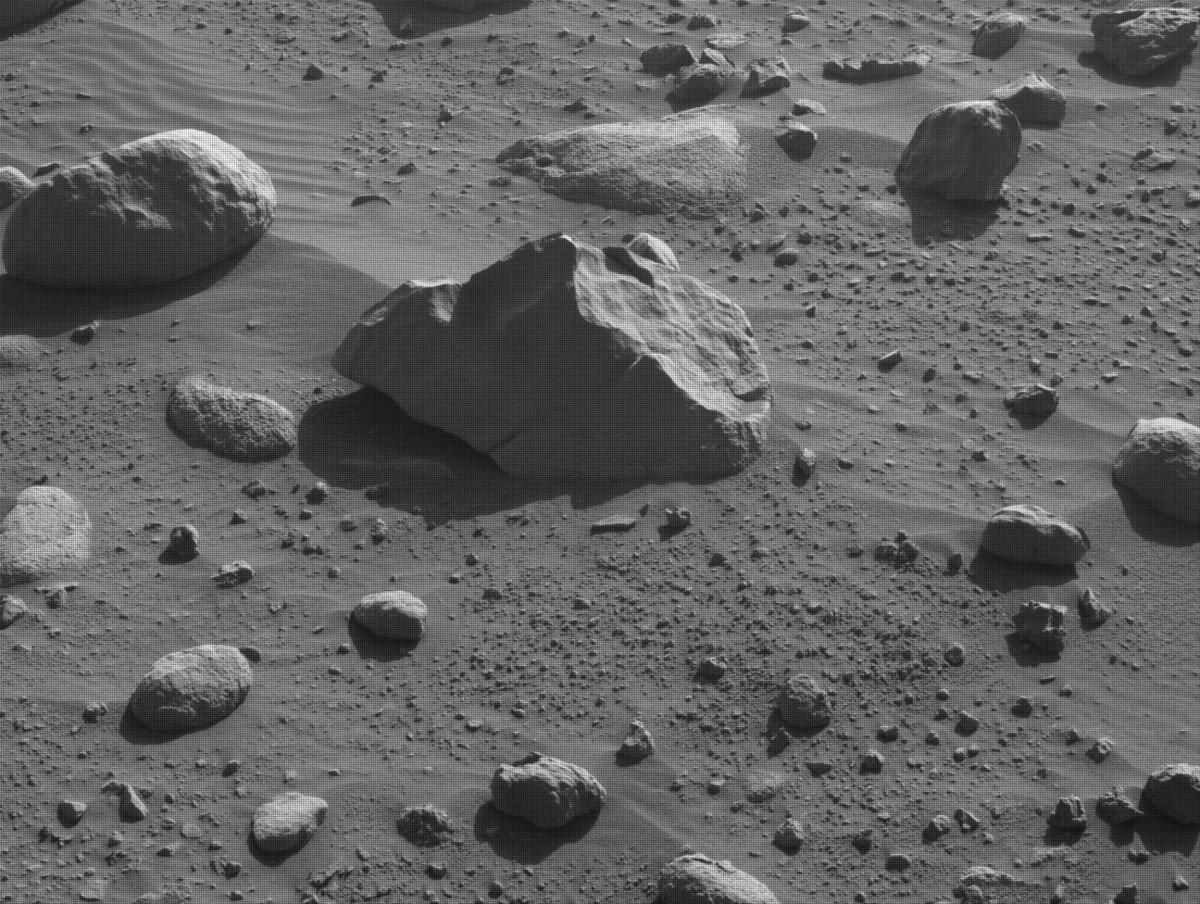 This image was taken by NAVCAM_LEFT onboard NASA's Mars rover Perseverance on Sol 755