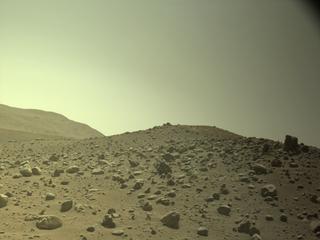 View image taken on Mars, Mars Perseverance Sol 755: Left Navigation Camera (Navcam)