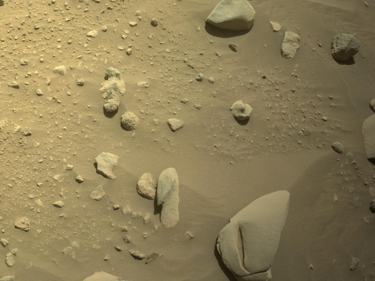 This image was taken by NAVCAM_RIGHT onboard NASA's Mars rover Perseverance on Sol 755