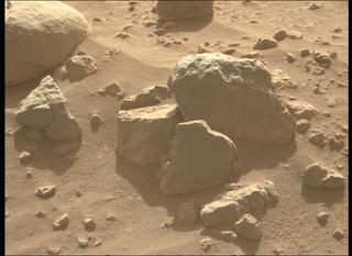 View image taken on Mars, Mars Perseverance Sol 756: Left Mastcam-Z Camera