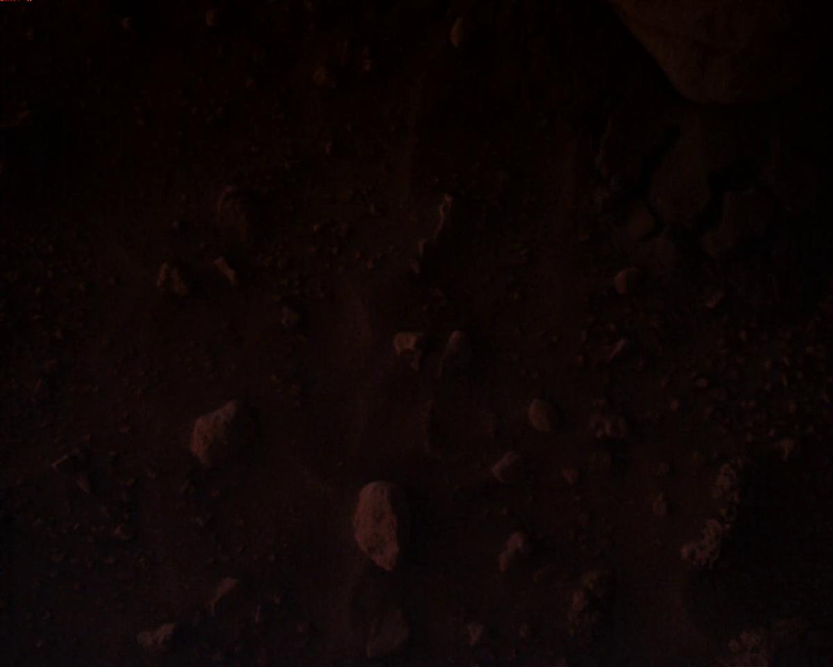 This image was taken by EDL_RDCAM onboard NASA's Mars rover Perseverance on Sol 757