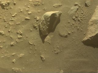 View image taken on Mars, Mars Perseverance Sol 757: Front Left Hazard Avoidance Camera (Hazcam)