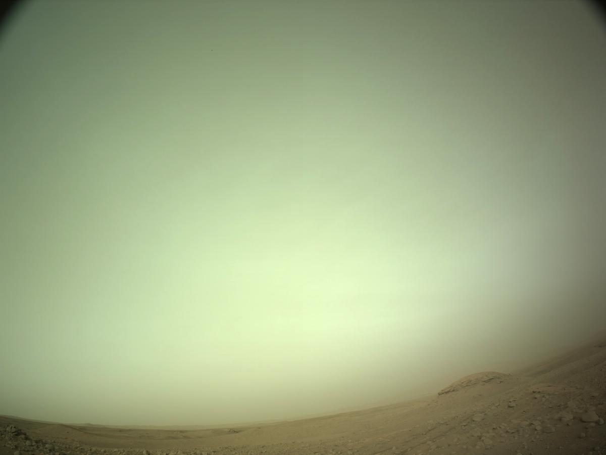 This image was taken by NAVCAM_LEFT onboard NASA's Mars rover Perseverance on Sol 757