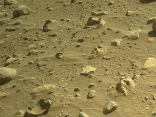 View image taken on Mars, Mars Perseverance Sol 757: Right Navigation Camera (Navcam)