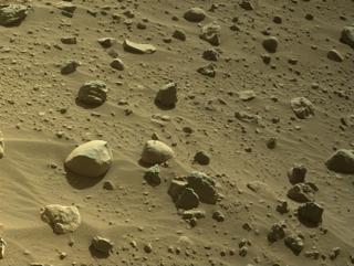 View image taken on Mars, Mars Perseverance Sol 757: Right Navigation Camera (Navcam)
