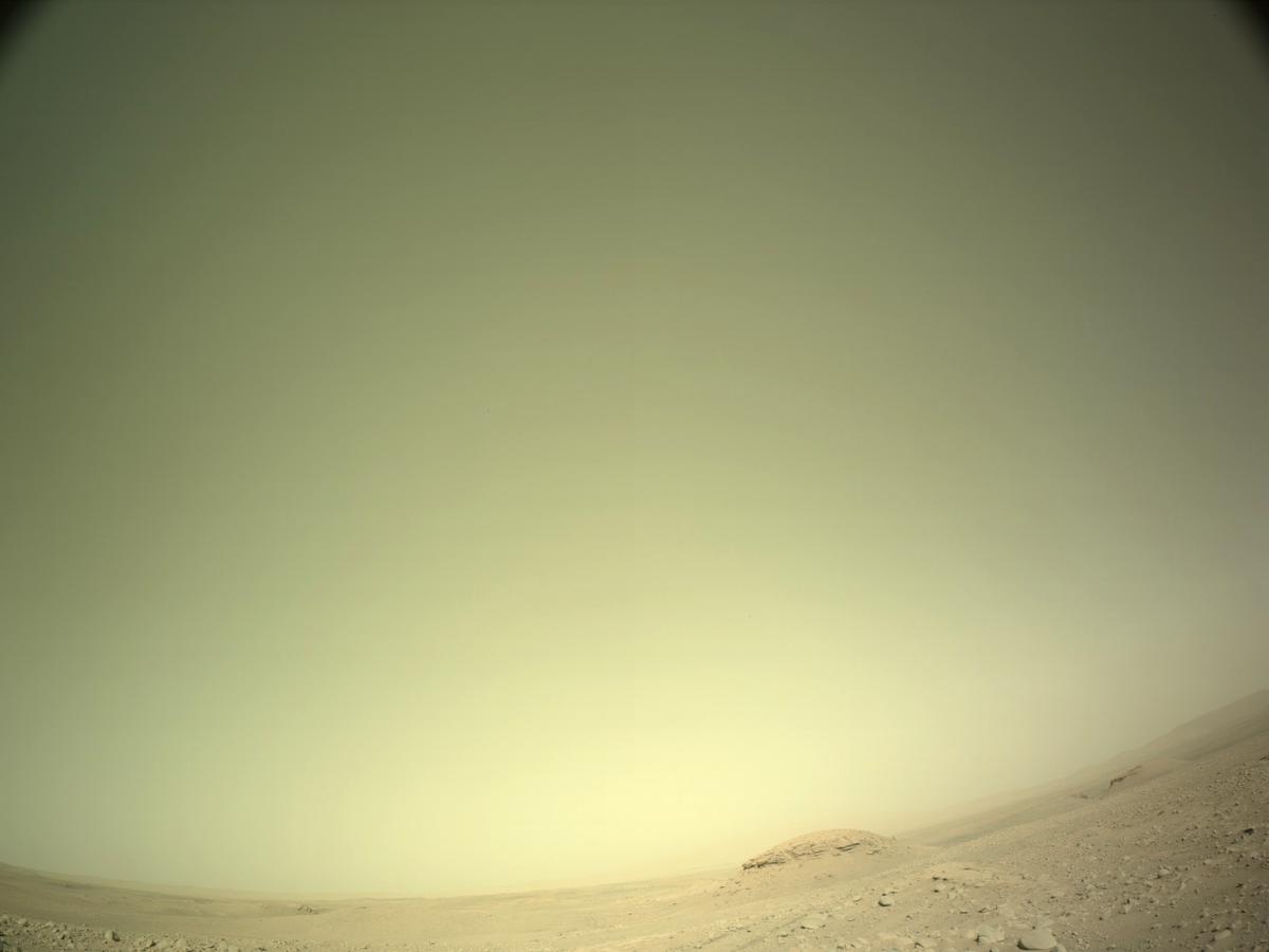 This image was taken by NAVCAM_RIGHT onboard NASA's Mars rover Perseverance on Sol 758