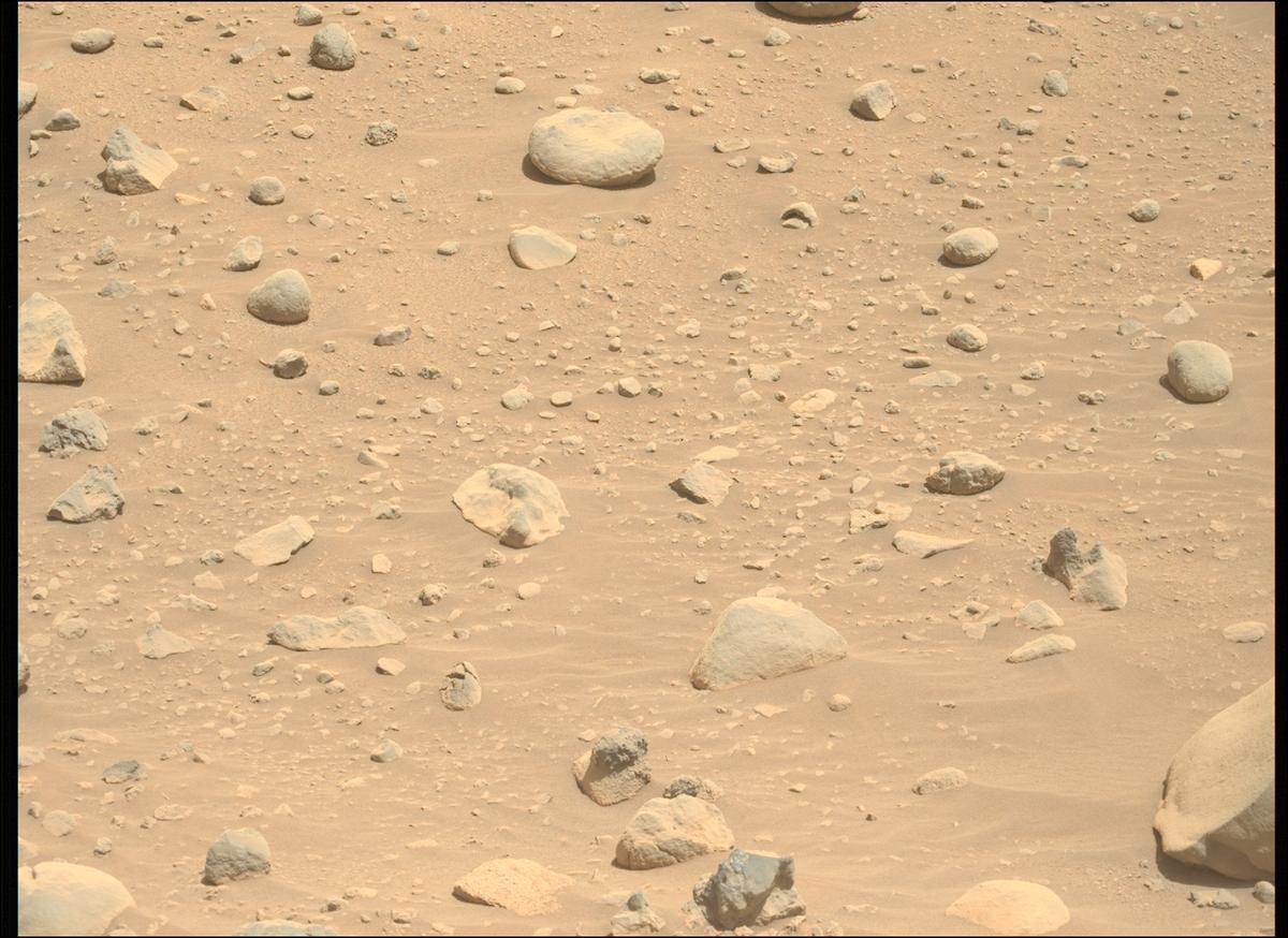 This image was taken by MCZ_LEFT onboard NASA's Mars rover Perseverance on Sol 758