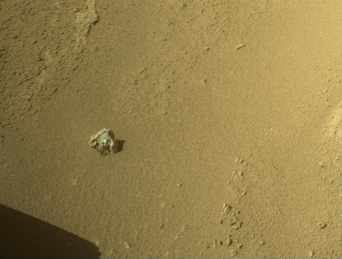 This image was taken by FRONT_HAZCAM_RIGHT_A onboard NASA's Mars rover Perseverance on Sol 759