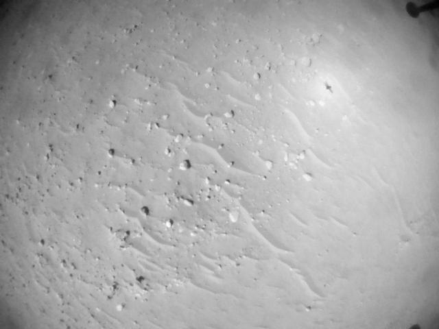 This image was taken by HELI_NAV onboard NASA's Mars rover Perseverance on Sol 763