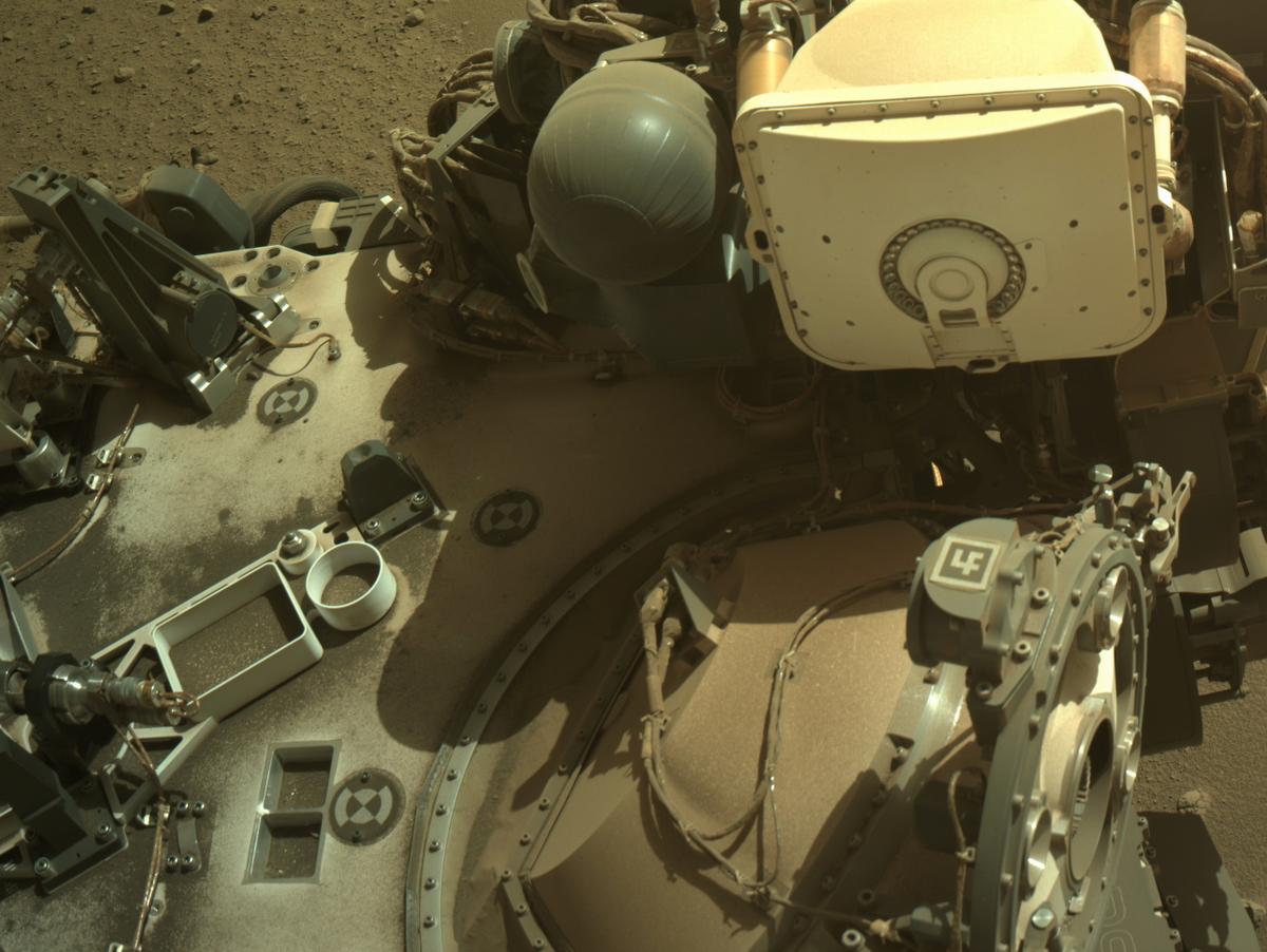 This image was taken by NAVCAM_RIGHT onboard NASA's Mars rover Perseverance on Sol 763