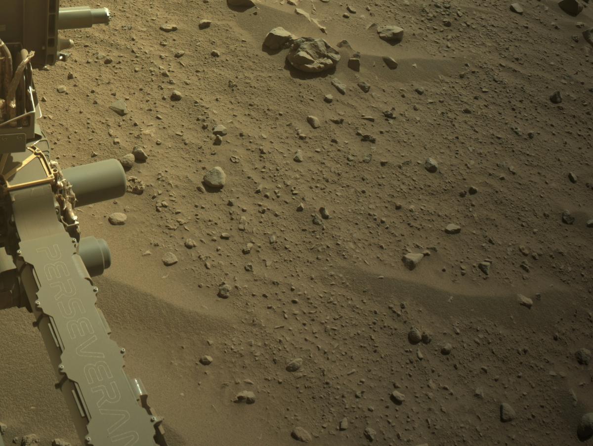 This image was taken by NAVCAM_RIGHT onboard NASA's Mars rover Perseverance on Sol 763