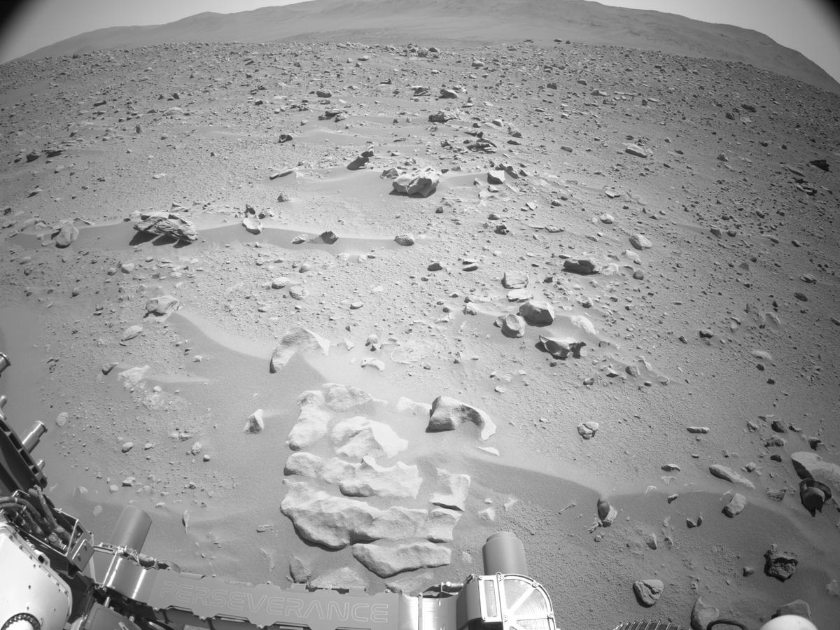 This image was taken by NAVCAM_LEFT onboard NASA's Mars rover Perseverance on Sol 764