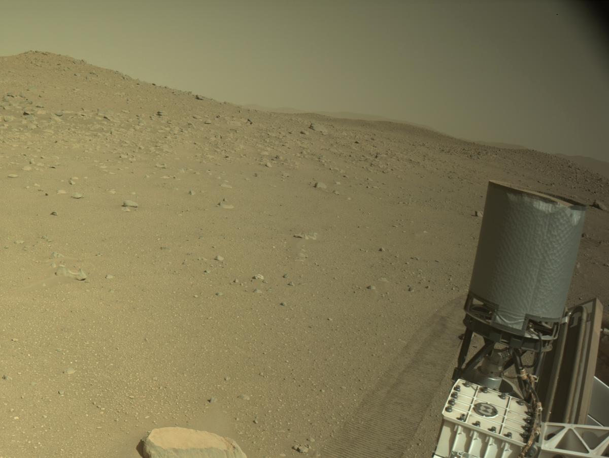 This image was taken by NAVCAM_RIGHT onboard NASA's Mars rover Perseverance on Sol 765