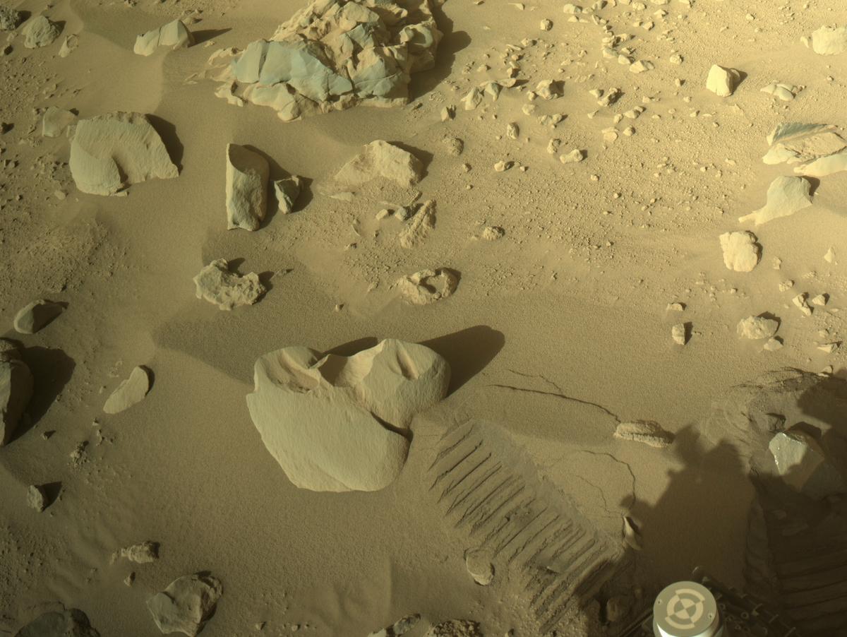 This image was taken by NAVCAM_RIGHT onboard NASA's Mars rover Perseverance on Sol 766