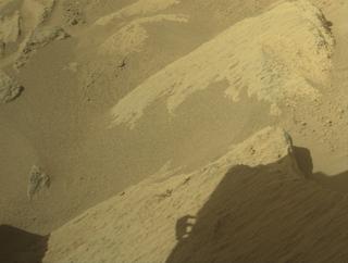View image taken on Mars, Mars Perseverance Sol 768: Front Right Hazard Avoidance Camera (Hazcam)