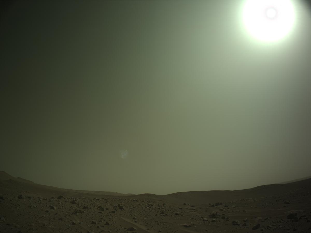 This image was taken by NAVCAM_LEFT onboard NASA's Mars rover Perseverance on Sol 768